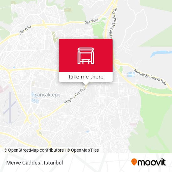 Merve Caddesi map