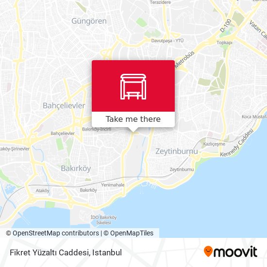 Fikret Yüzaltı Caddesi map