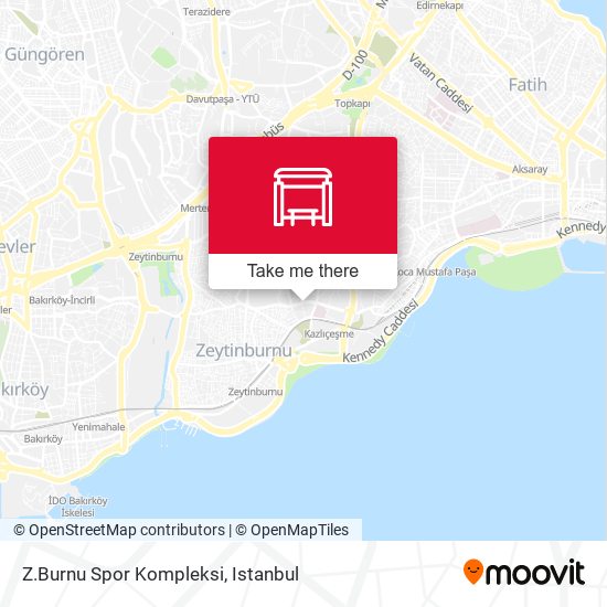 Z.Burnu Spor Kompleksi map
