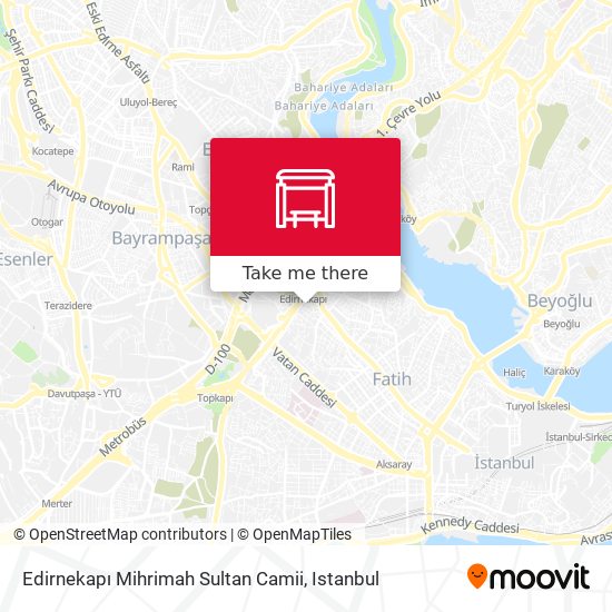 Edirnekapı Mihrimah Sultan Camii map