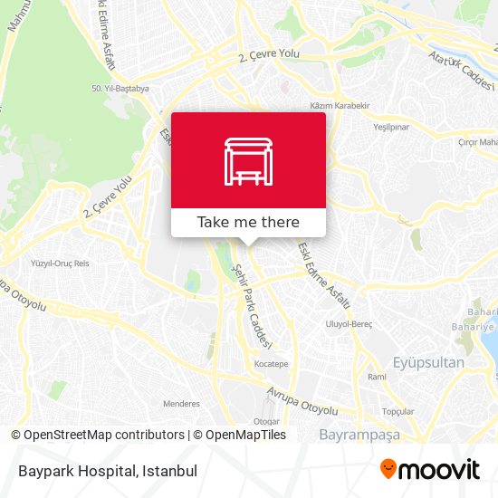 Baypark Hospital map