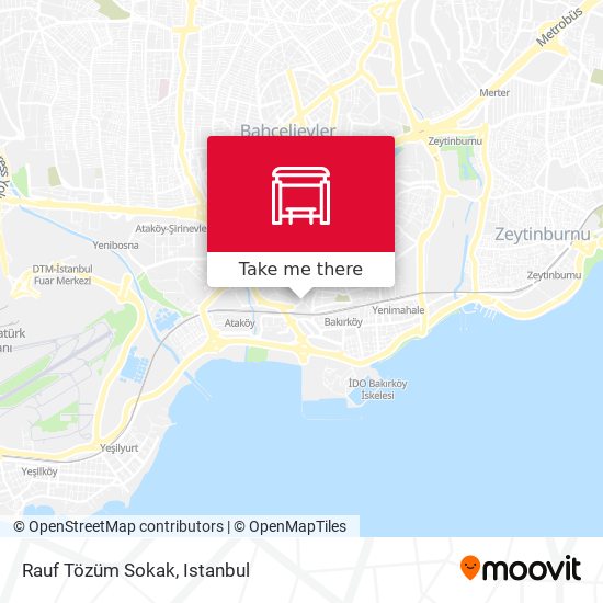 Rauf Tözüm Sokak map