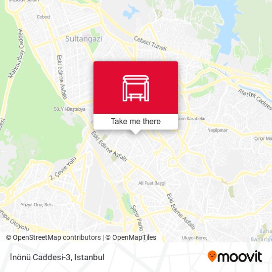 İnönü Caddesi-3 map