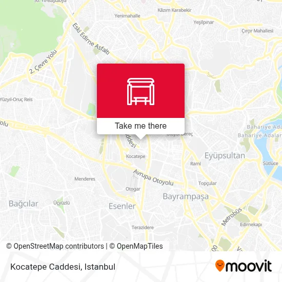 Kocatepe Caddesi map