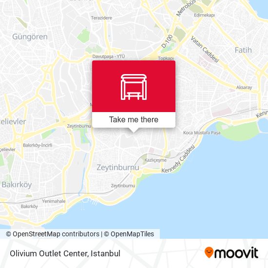 Olivium Outlet Center map