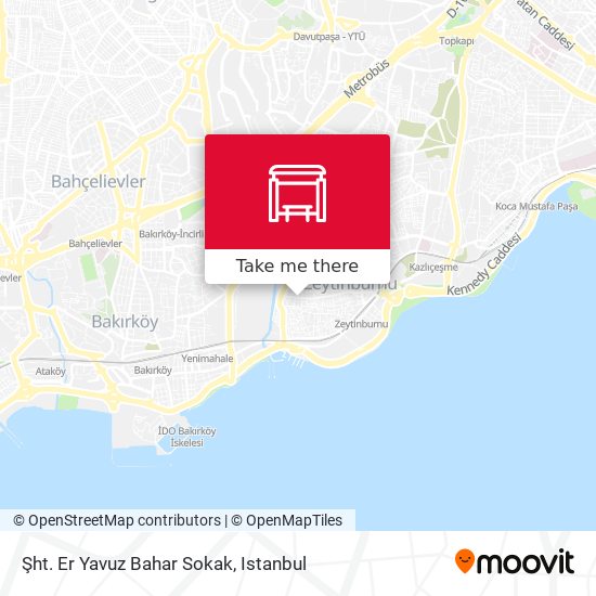 Şht. Er Yavuz Bahar Sokak map