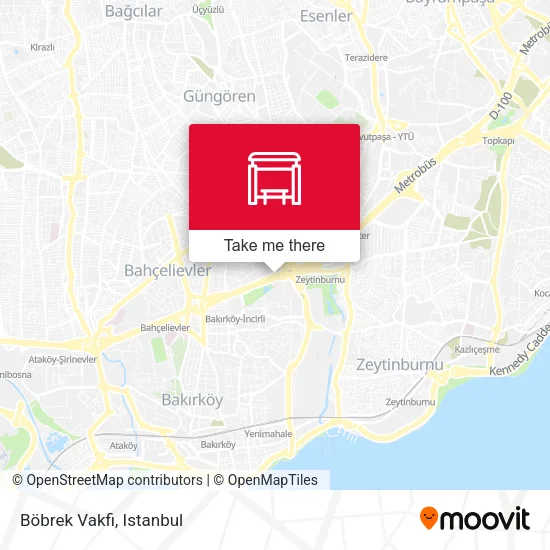 Böbrek Vakfi map