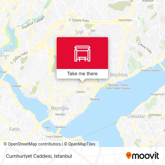 Cumhuriyet Caddesi map