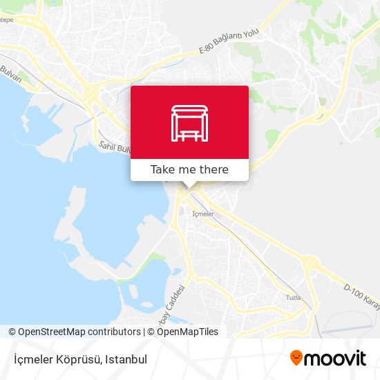 İçmeler Köprüsü map