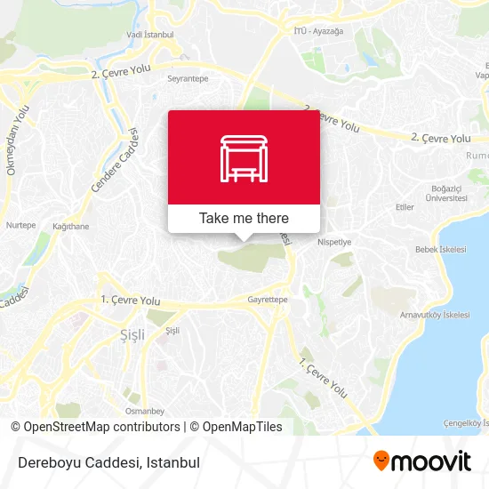Dereboyu Caddesi map