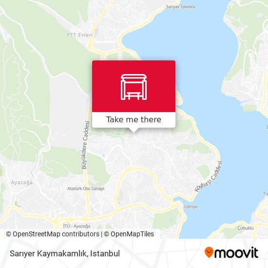 Sarıyer Kaymakamlık map