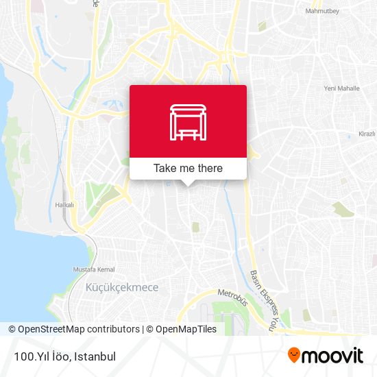 100.Yıl İöo map