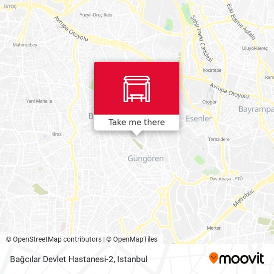 Bağcılar Devlet Hastanesi-2 map