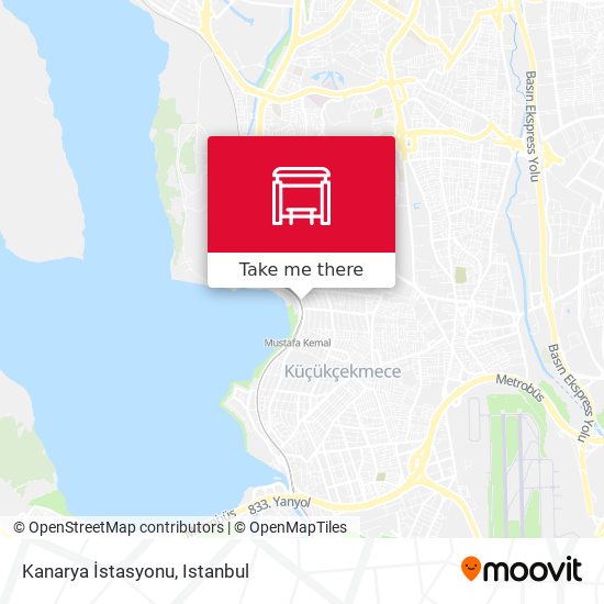 Kanarya İstasyonu map