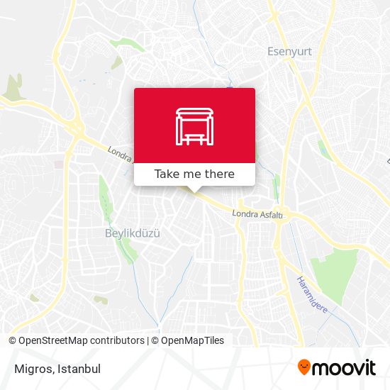 Migros map