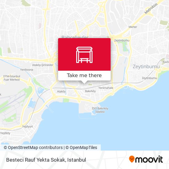 Besteci Rauf Yekta Sokak map