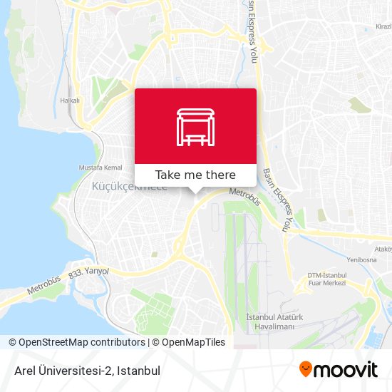 Arel Üniversitesi-2 map