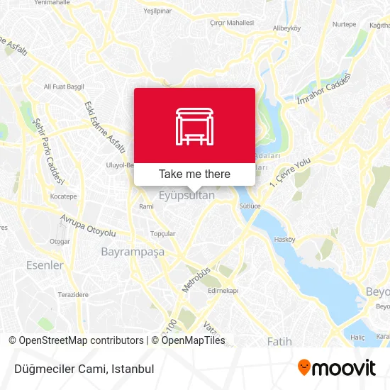 Düğmeciler Cami map