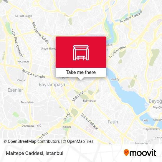 Maltepe Caddesi map