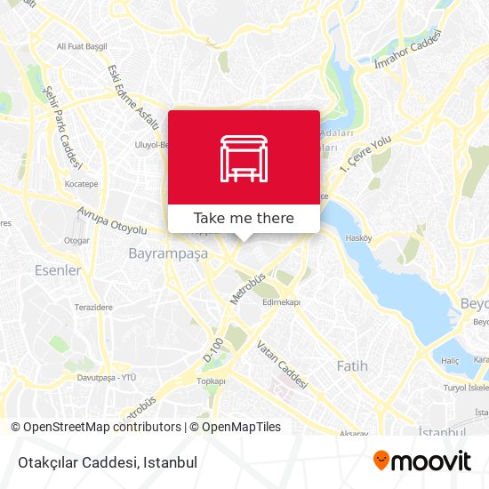 Otakçılar Caddesi map