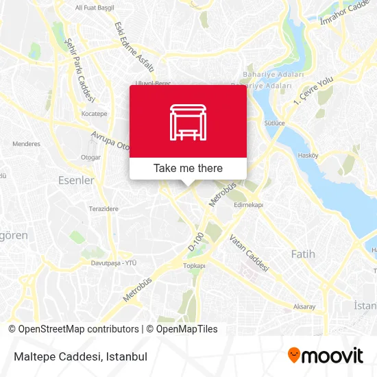 Maltepe Caddesi map