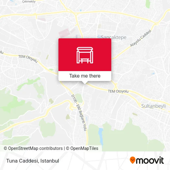 Tuna Caddesi map