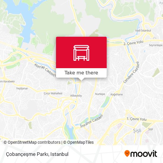 Çobançeşme Parkı map