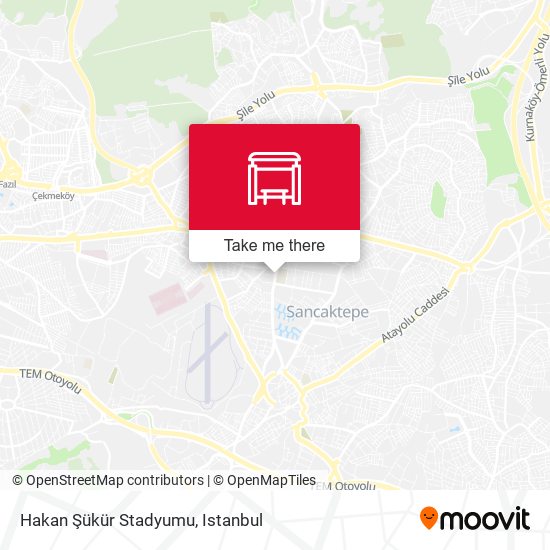 Hakan Şükür Stadyumu map