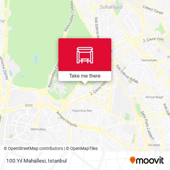 100.Yıl Mahallesi map