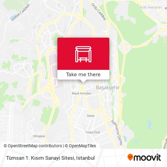 Tümsan 1. Kısım Sanayi Sitesi map