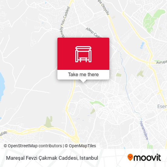 Mareşal Fevzi Çakmak Caddesi map