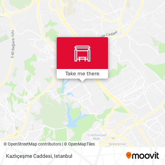Kazlıçeşme Caddesi map
