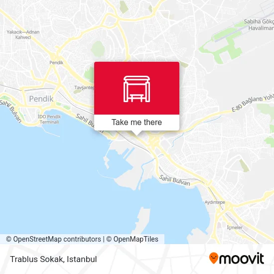 Trablus Sokak map