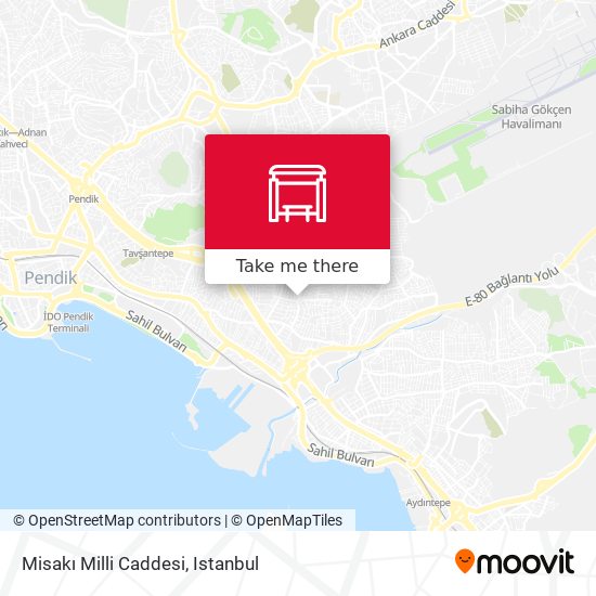 Misakı Milli Caddesi map