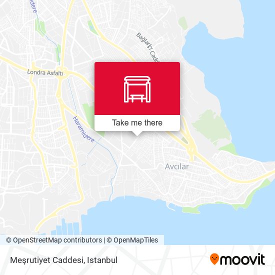 Meşrutiyet Caddesi map