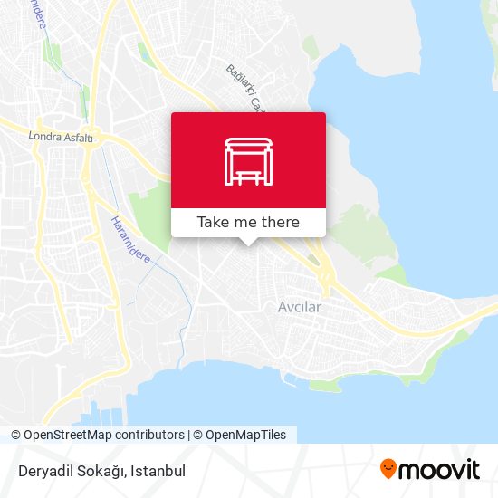 Deryadil Sokağı map
