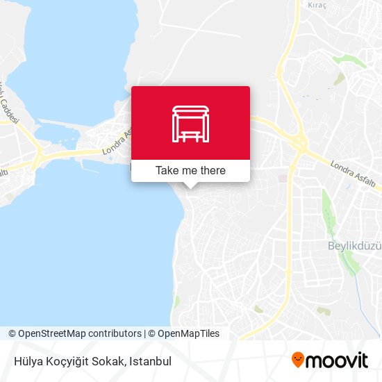 Hülya Koçyiğit Sokak map