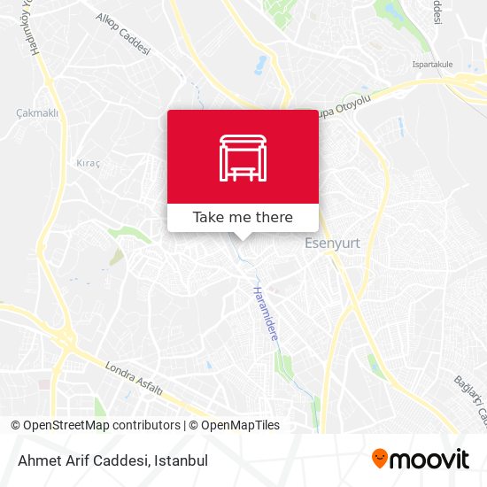 Ahmet Arif Caddesi map