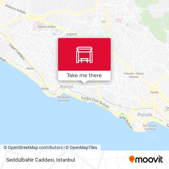 Seddülbahir Caddesi map