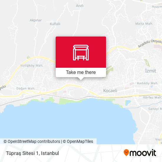 Tüpraş Sitesi 1 map