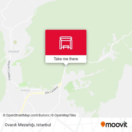 Ovacık Mezarlığı map