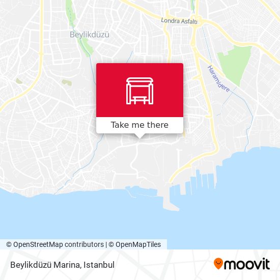 Beylikdüzü Marina map