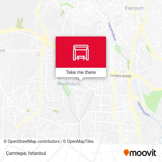Çamtepe map