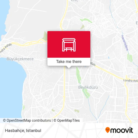 Hasbahçe map