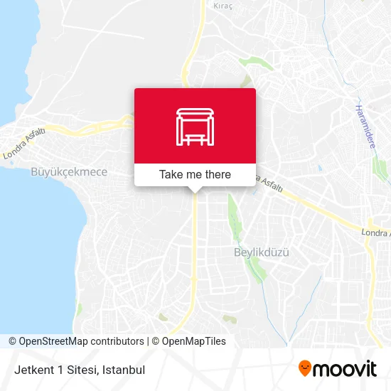 Jetkent 1 Sitesi map