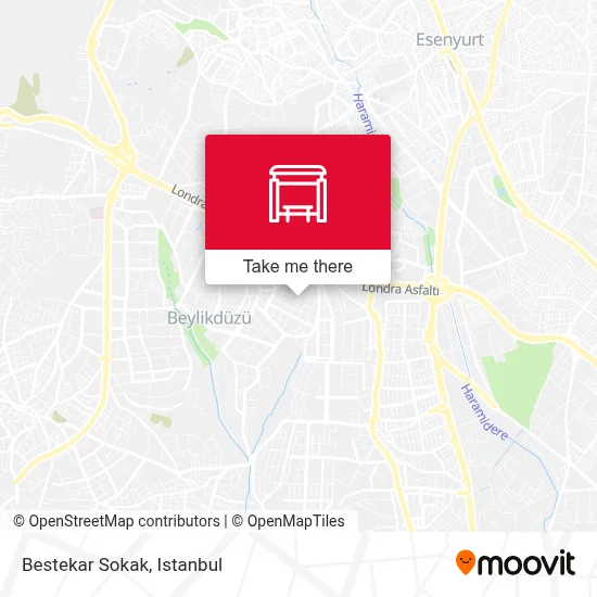 Bestekar Sokak map