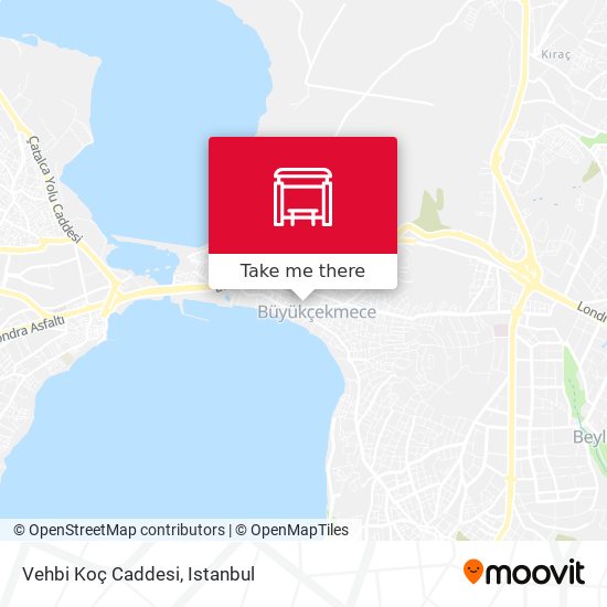 Vehbi Koç Caddesi map