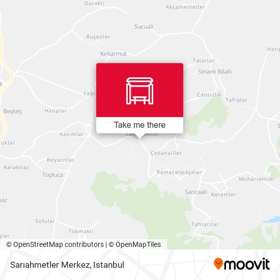 Sarıahmetler Merkez map