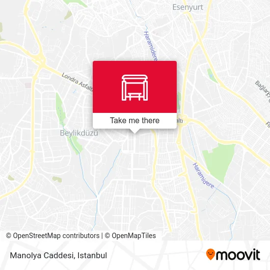 Manolya Caddesi map