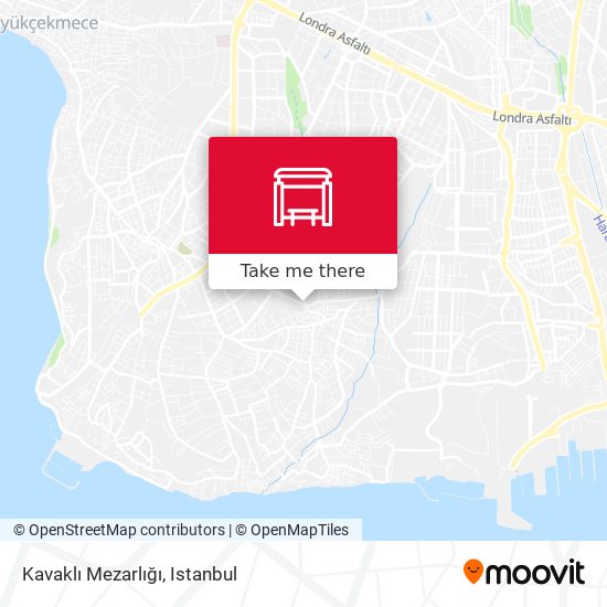 Kavaklı Mezarlığı map